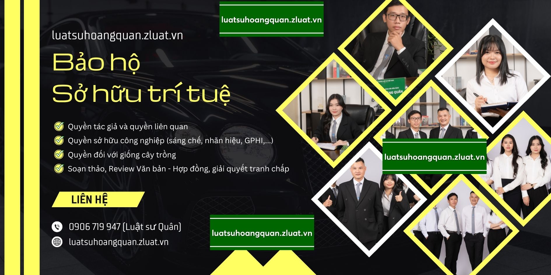 [LUẬT SƯ HOÀNG QUÂN] Dịch vụ trọn gói đăng ký quyền sở hữu công nghiệp ở địa điểm Phường Bình Lợi Trung, Thành phố Hồ Chí Minh - Ảnh 1